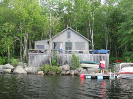 camp from the water